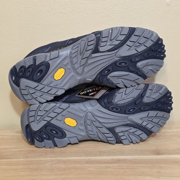 Merrell Moab 2 GTX Hiking Shoes Navy Marine J12135 Men\'s Size 11.5